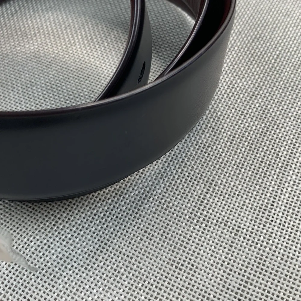 Perry Ellis Gunmetal Squares Ii Belt Size 32
